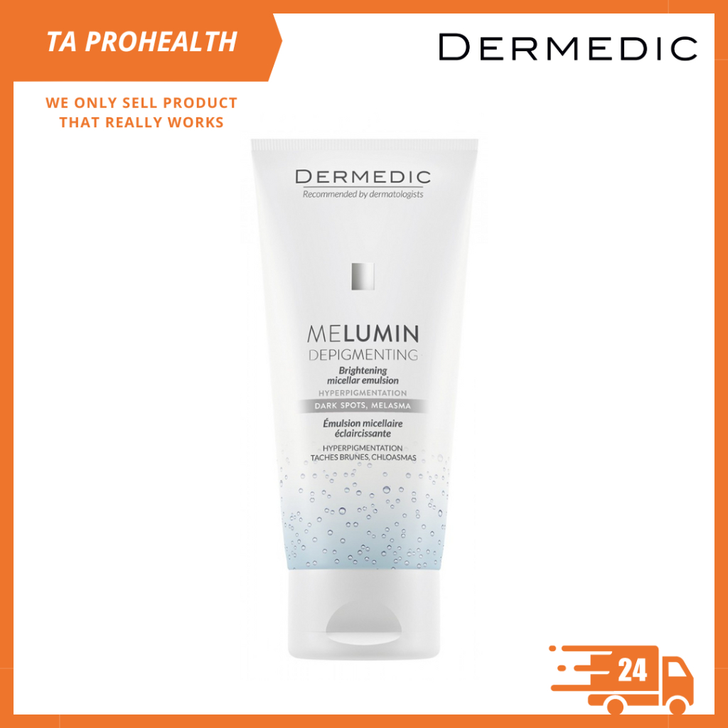 Dermedic Melumin Depigmenting Brightening Micellar Emulsion 200g ...