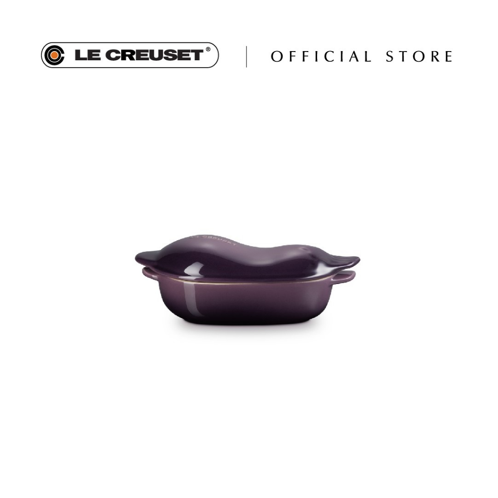 Le Creuset Stoneware Eggplant Casserole Cassis (380ml) Shopee Malaysia