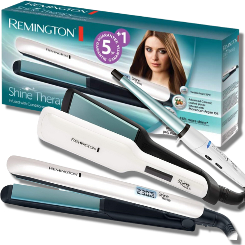 Hair straighteners outlet with argan oil