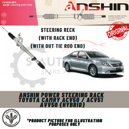 TOYOTA CAMRY ACV50/ACV51/AVV50 POWER STEERING RACK - BRAND 100% ANSHIN ...