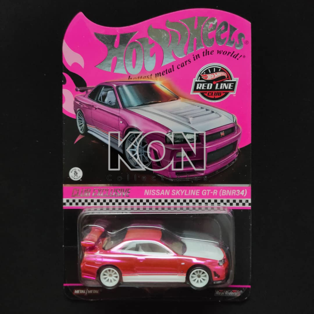 Hot Wheels Rlc Exclusive Pink Editions Nissan Skyline Gt R Shopee Malaysia