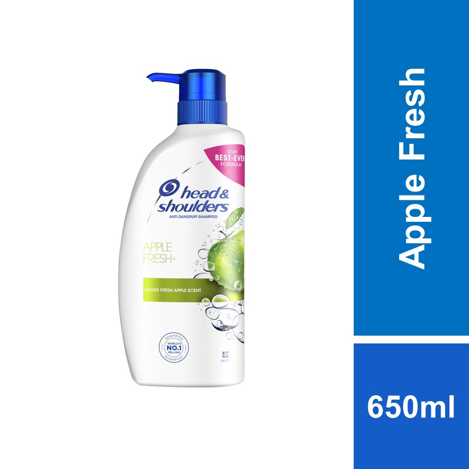Head & Shoulders Apple Fresh AntiDandruff Shampoo 650ml Shopee Malaysia