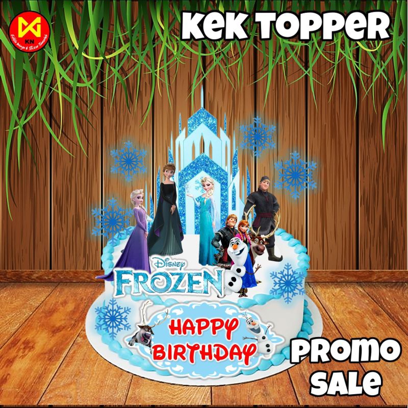 Kek Topper Frozen Elsa | Shopee Malaysia