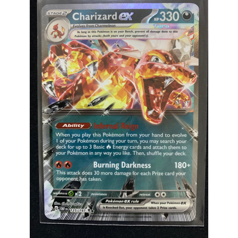 Charizard ex 125/197 Ultra Rare | Shopee Malaysia