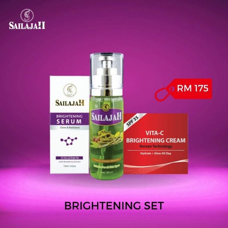 SAILAJAH SKINCARE SET Shopee Malaysia