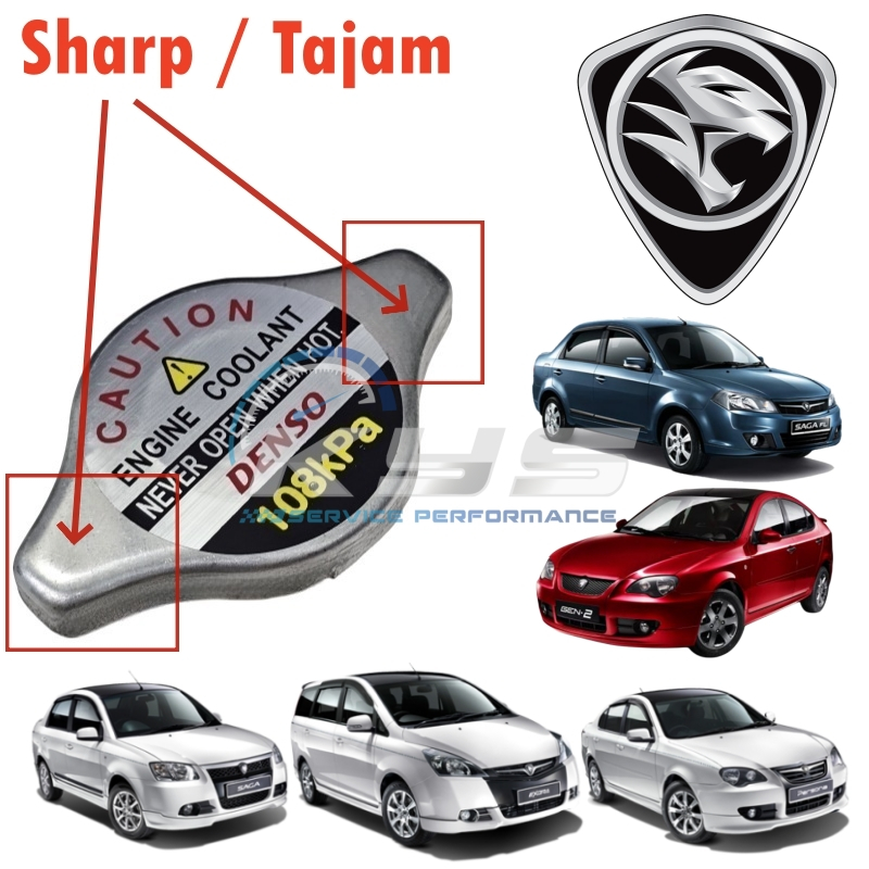 RADIATOR CAP PERODUA MYVI 1.3 1.5 ALZA PROTON SAGA BLM FLX GEN2