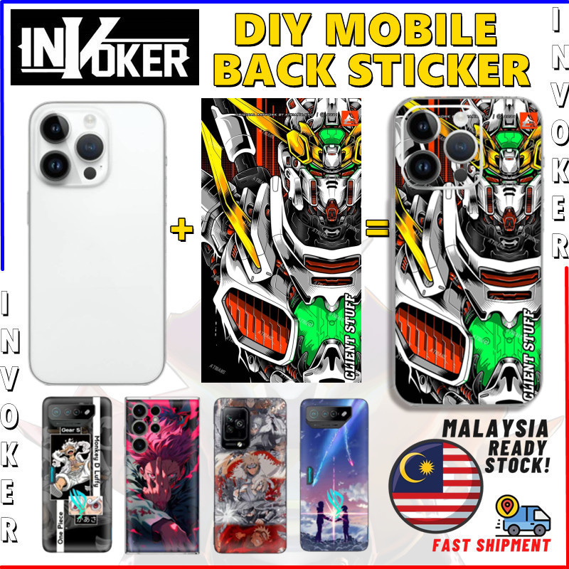Back Sticker for iPhone 16 Pro Max / 15 14 13 12 11 Plus / Mini / XS ...
