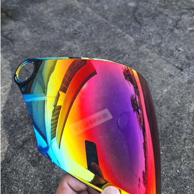 ACES R1 Helmet Visor Smoke / Rainbow Cermin Visor Motorcycle (VISOR ...