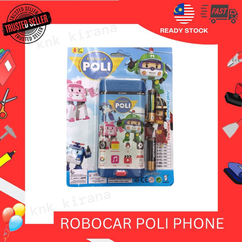 Robocar Poli Set Phone | Shopee Malaysia