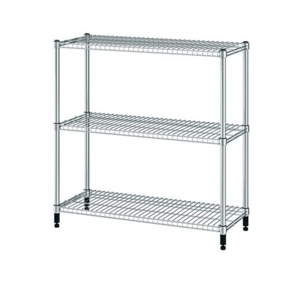 IKEA OMAR Shelving unit, galvanised, 92x36x94 cm Shopee Malaysia