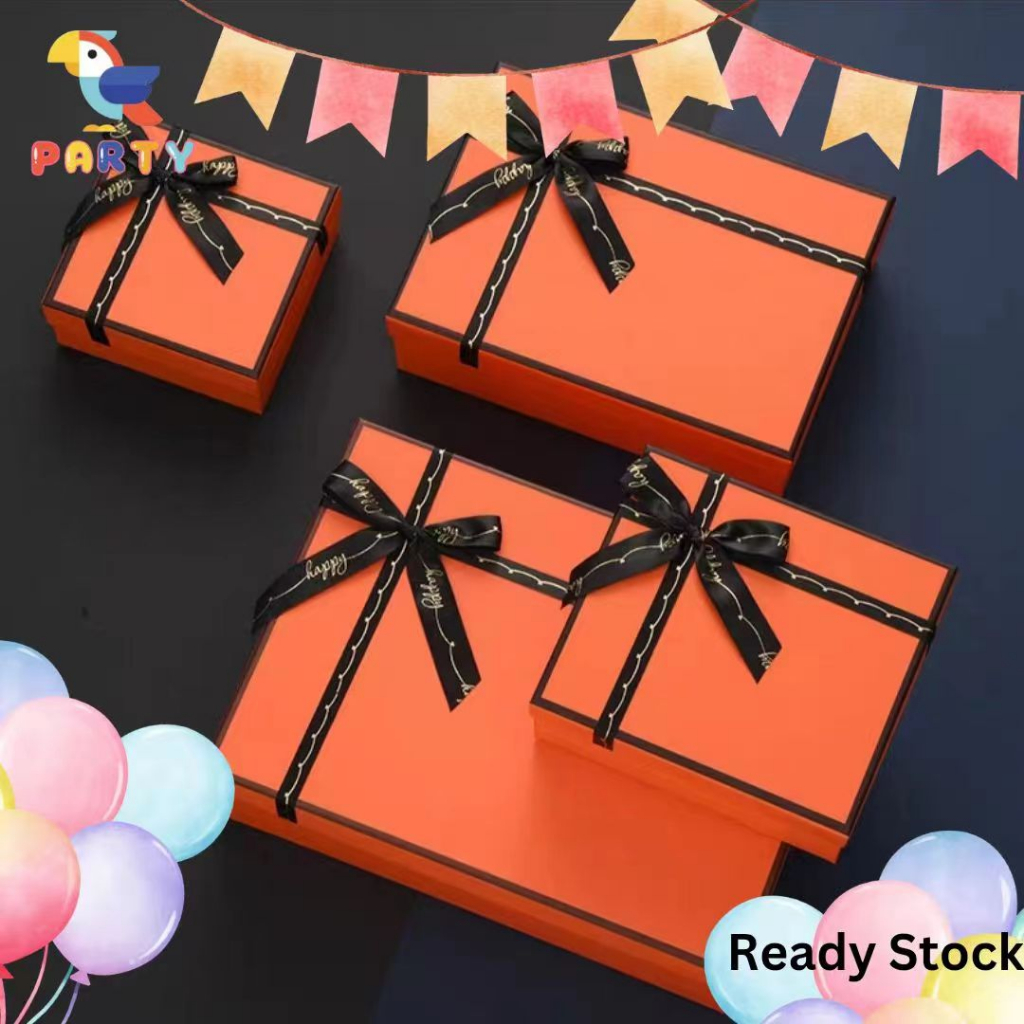 🔔READY STOCK🔔Gift box birthday gift box square packaging gift box empty