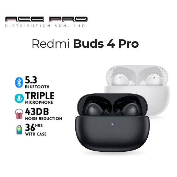 Xiaomi Redmi Buds 4 / Buds 4 Pro / Buds 4 Active Triple Microphone
