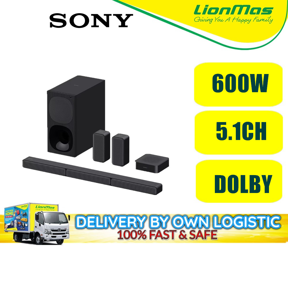 SONY 5.1ch Home Cinema with Wireless Rear Speakers HTS40R Shopee