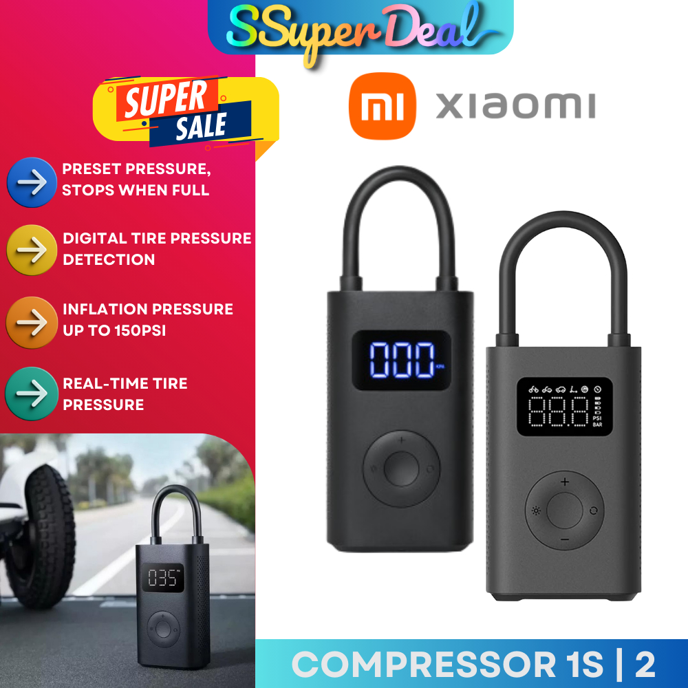 Xiaomi Portable Electric Air Compressor 2 (Brand new in box), Car