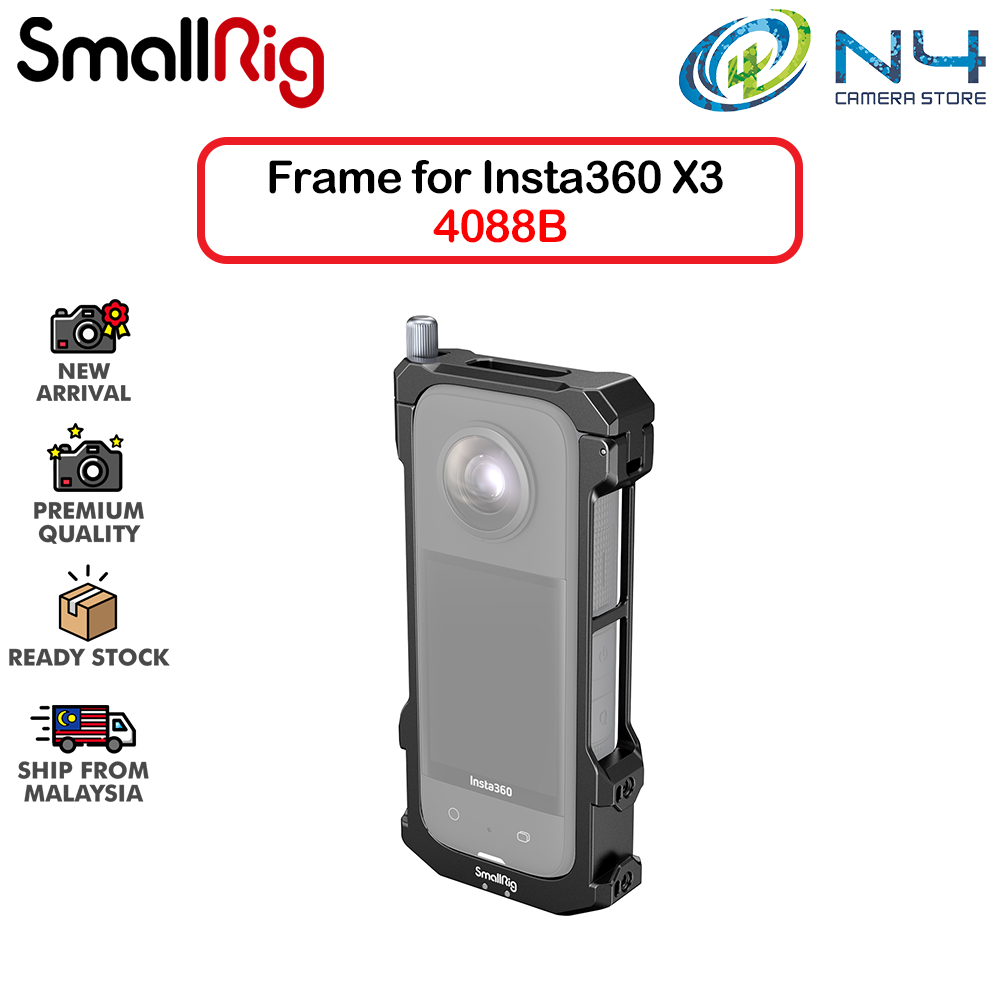 SmallRig 4088B Frame for Insta360 X3 protective frame for Insta360 X3 ...