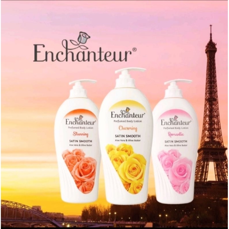 ENCHANTEUR SATIN Smooth Perfumed Body Lotion 400ml Shopee Malaysia