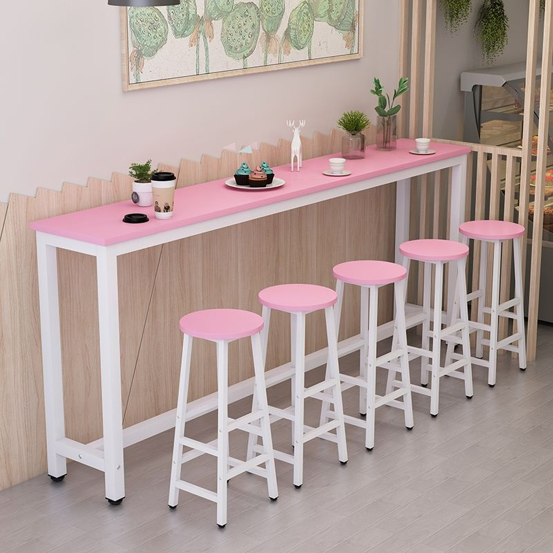 120cm/140cm/160cm/180cm bar table high stool dining table bar wall long