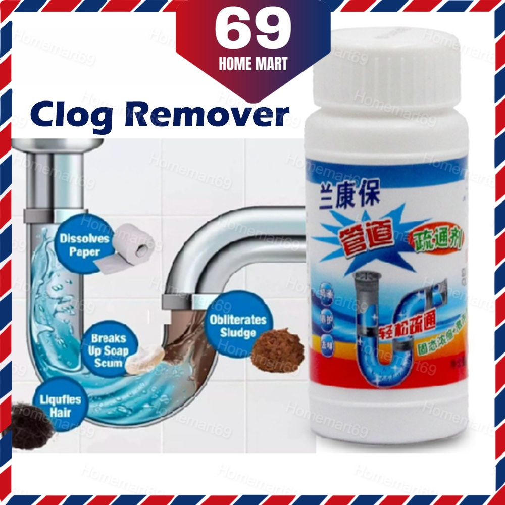 Toilet Clog Remover Tool Powerful Sink Drain Pipe Basin Cleaner Clogged