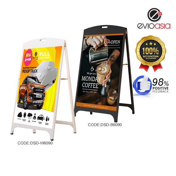 Premium Portable Advertising Poster Board A Stand Single/Double Sided