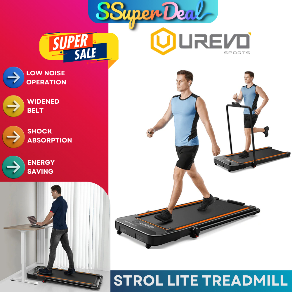 Xiaomi UREVO Strol Lite 2 in 1 Folding Treadmill | Shopee Malaysia