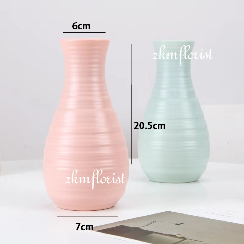 ACRYLIC VASES Plastic Vases Flower Vase Home Decorative Small Vase