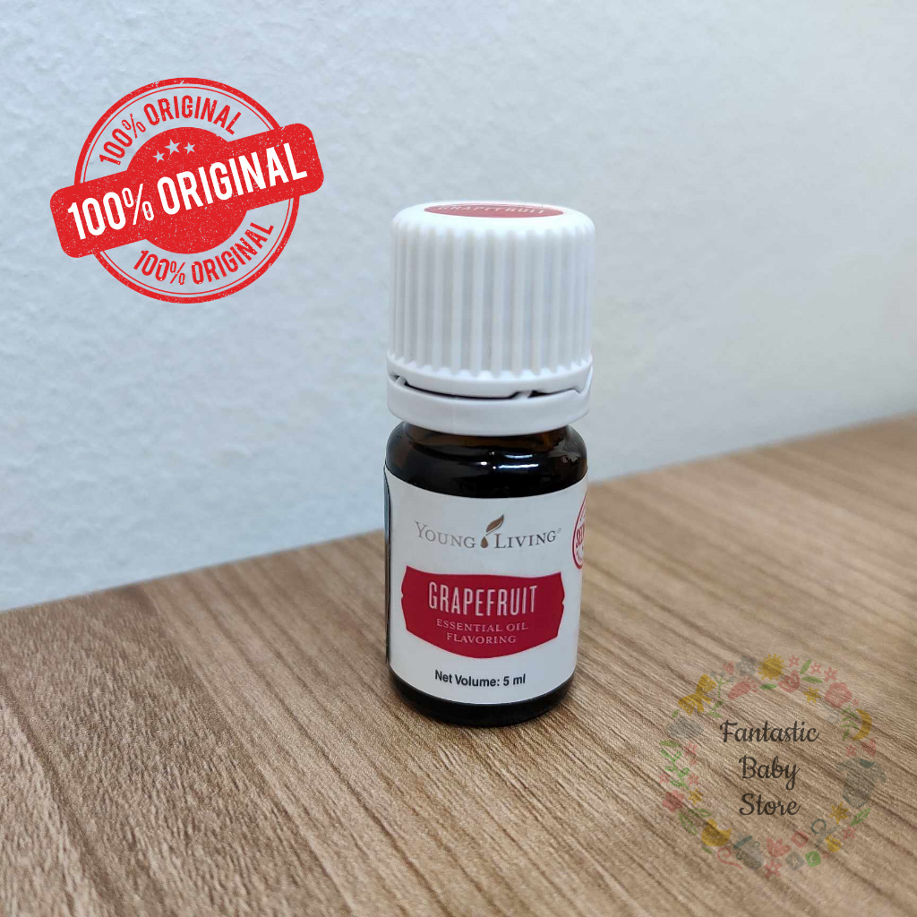 ORIGINAL Young Living Grapefruit Essential Oil Flavoring Perisa Minyak
