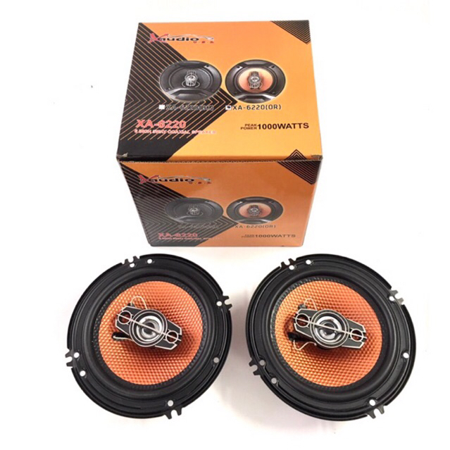 Ready Stock On Sales Universal 6 inch 3 way Coaxial Speaker (2 pc ...