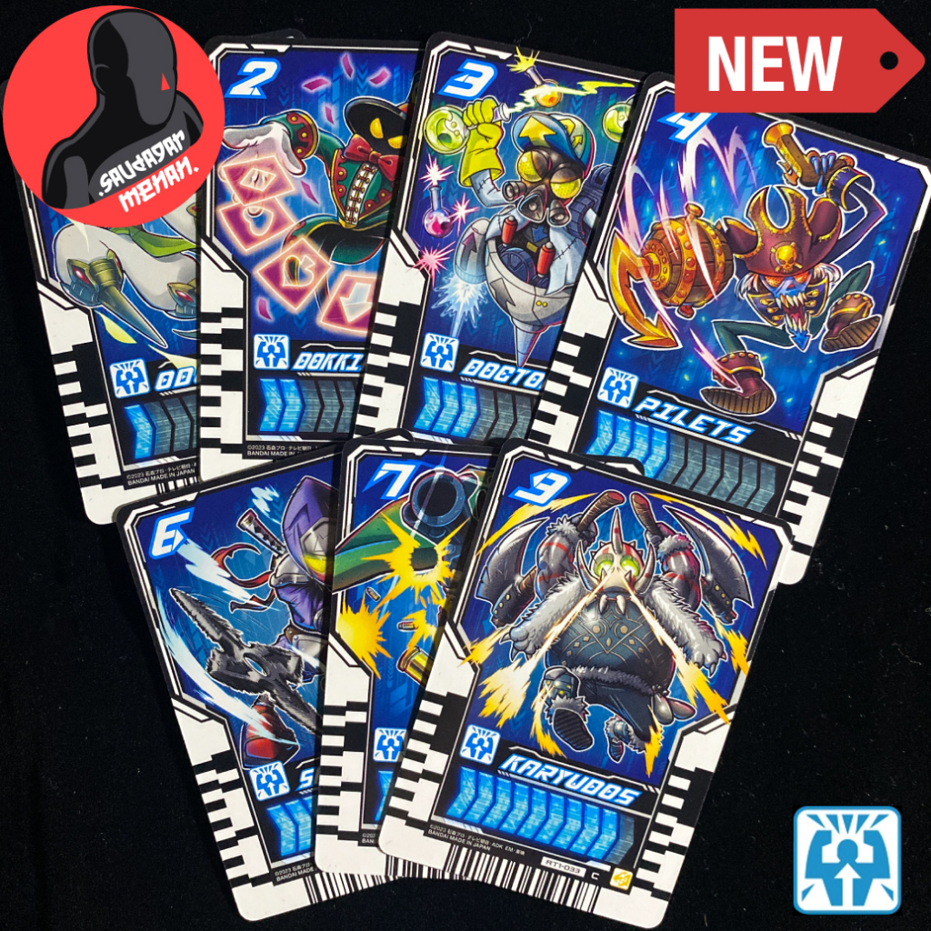 Ride Chemy Card - Kamen Rider Gotchard | Shopee Malaysia