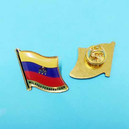KL COLLAR PIN FLAG LENCANA LAPEL PIN MALAYSIA MERDEKA Shopee Malaysia