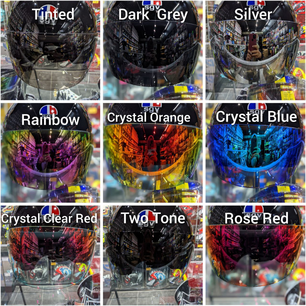Visor bogo helmet SGV Rider 2 rider2 | Shopee Malaysia