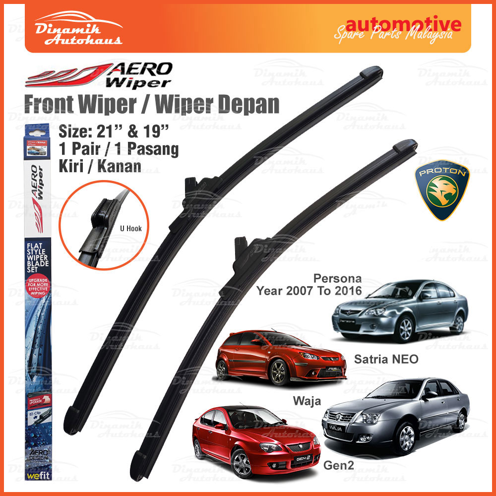 Proton Persona Old / Satria NEO / Waja / Gen2 Car Front Windscreen Flat