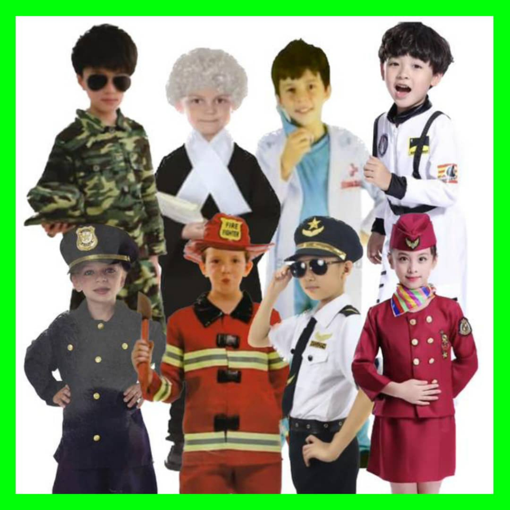 PAH Cutie Occupation Career Costume Girl Boy Costume Kostum Kerjaya ...