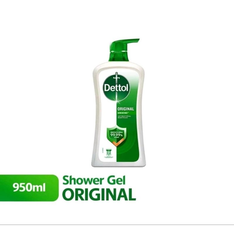 Dettol Shower Gel Original 950ml Shopee Malaysia