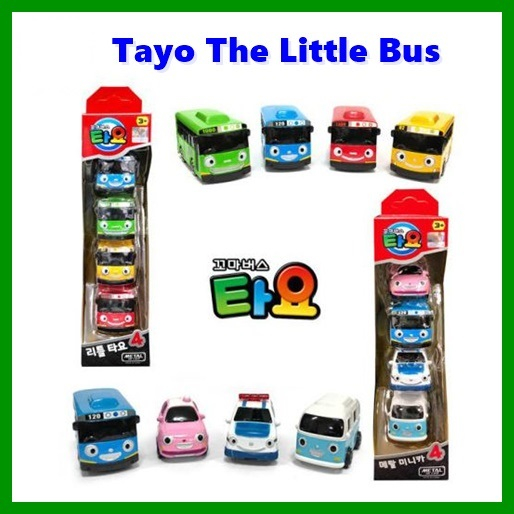 Tayo The Little Bus Long Carrier Car AND 6sets Of Tayo Vehicle No.1 – Buy The Best Products In The Ayzeze Online Store - Foto 9