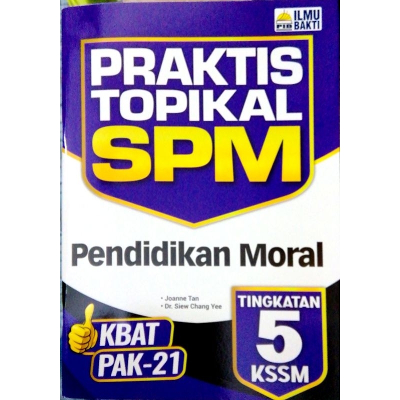 Praktis Topikal SPM Pendidikan Moral Tingkatan 5 | Shopee Malaysia