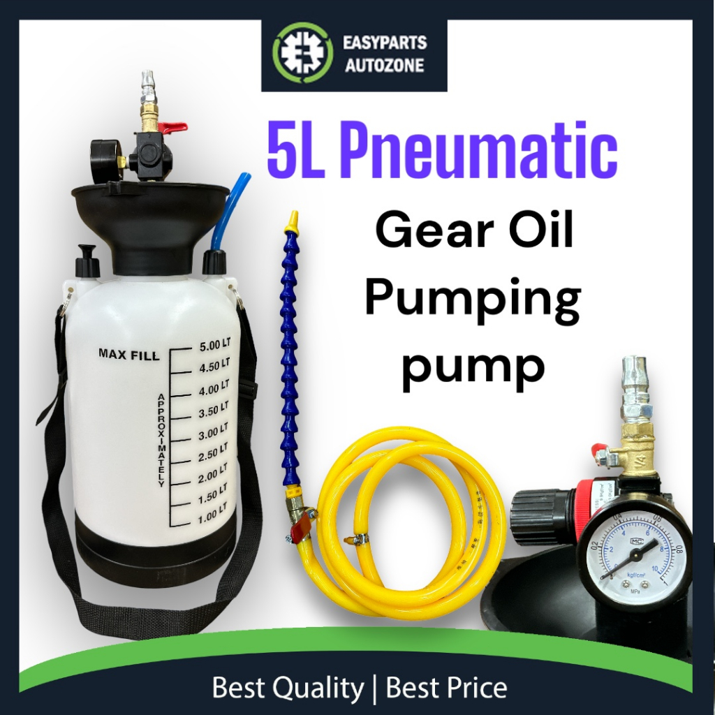 Autozone 5L Pneumatic Gearbox Transmission Oil Gear Oil Pump Lubricator