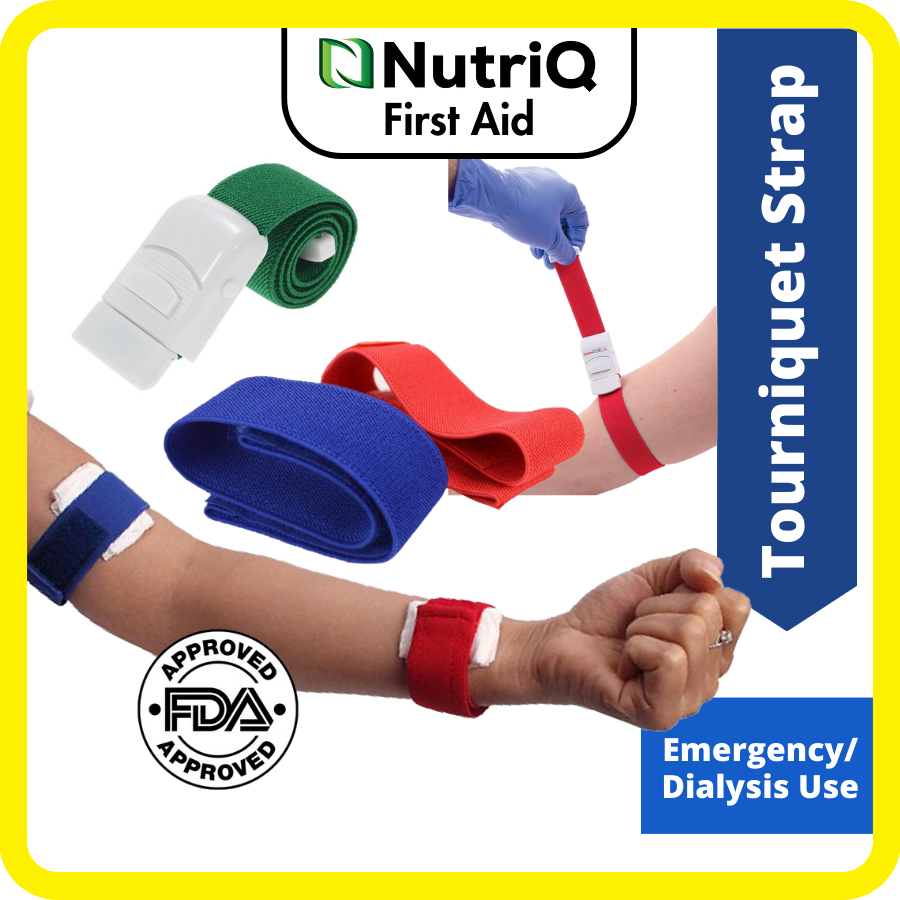 Tourniquet Medical for Dialysis Or Emergency Blood Taking Elastic