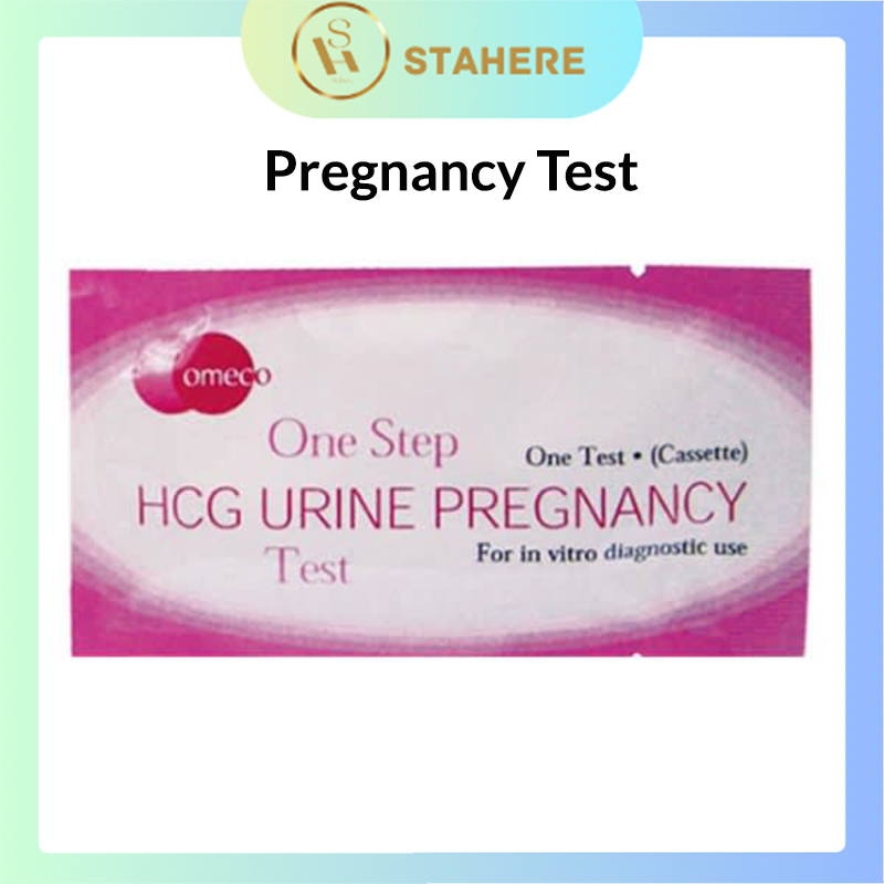 Omeco Hcg Urine Pregnancy Test Cassette Instant Accurate One Step Test Kit Cartridge 检孕棒 7879