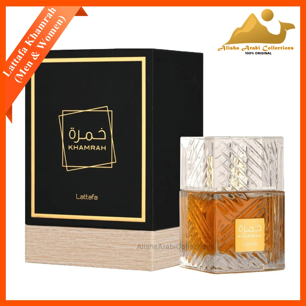 💯% Original Lattafa Khamrah Eau de Parfum 100ml Perfume for Men