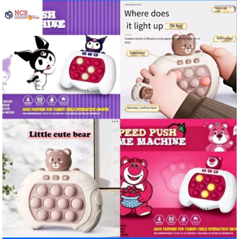[NEW ARRIVAL]UPGRADED Speed Push Game Machine Quick Push Pop It ...