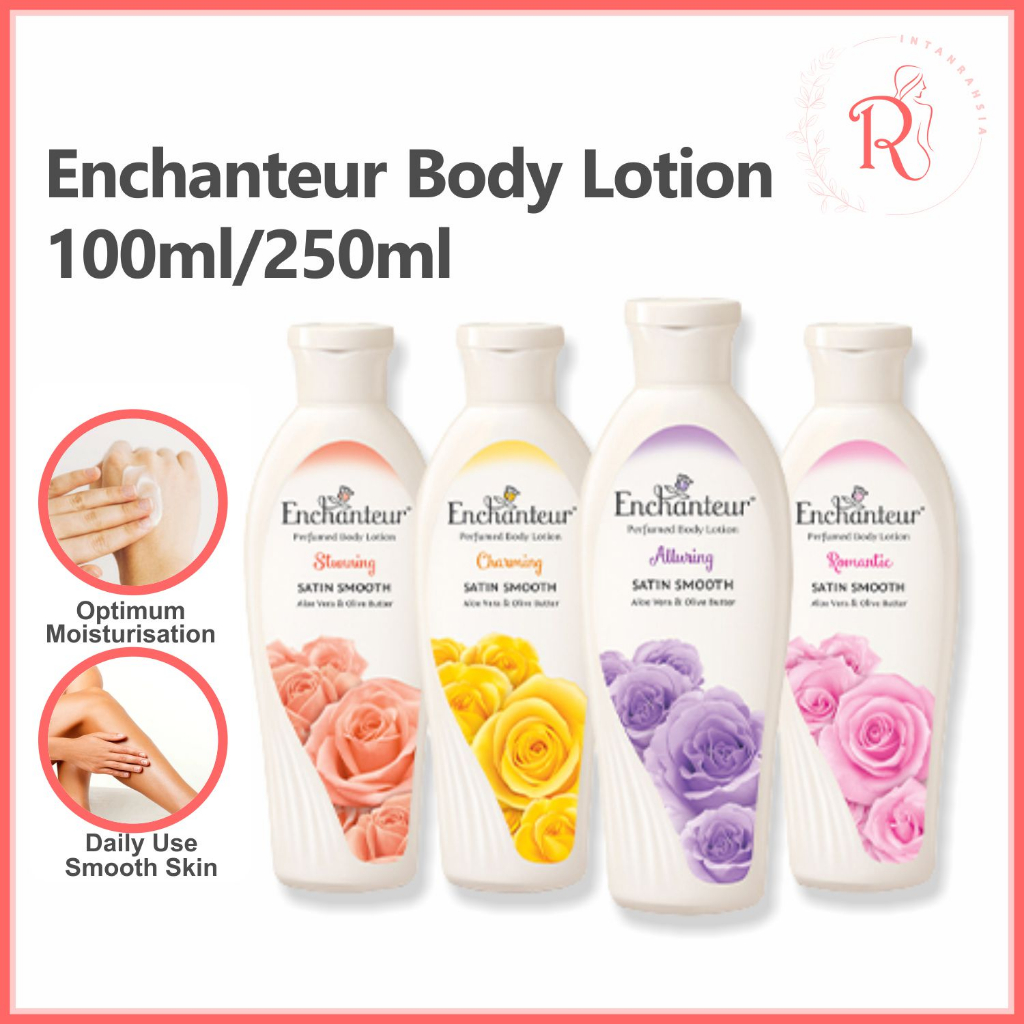 ENCHANTEUR Perfumed Body Lotion Shopee Malaysia