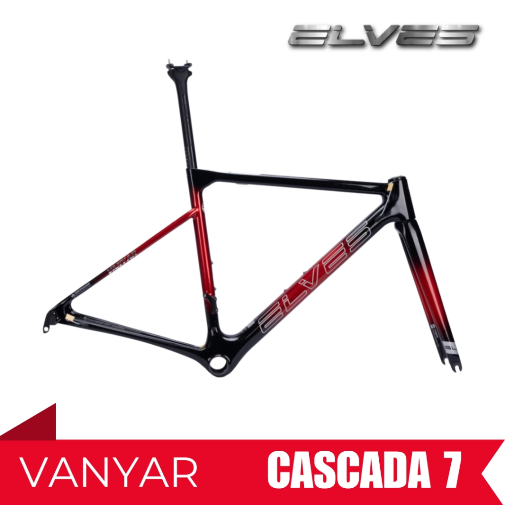 Elves Vanyar Superlight Road Bike Carbon Frame Piano Black ...