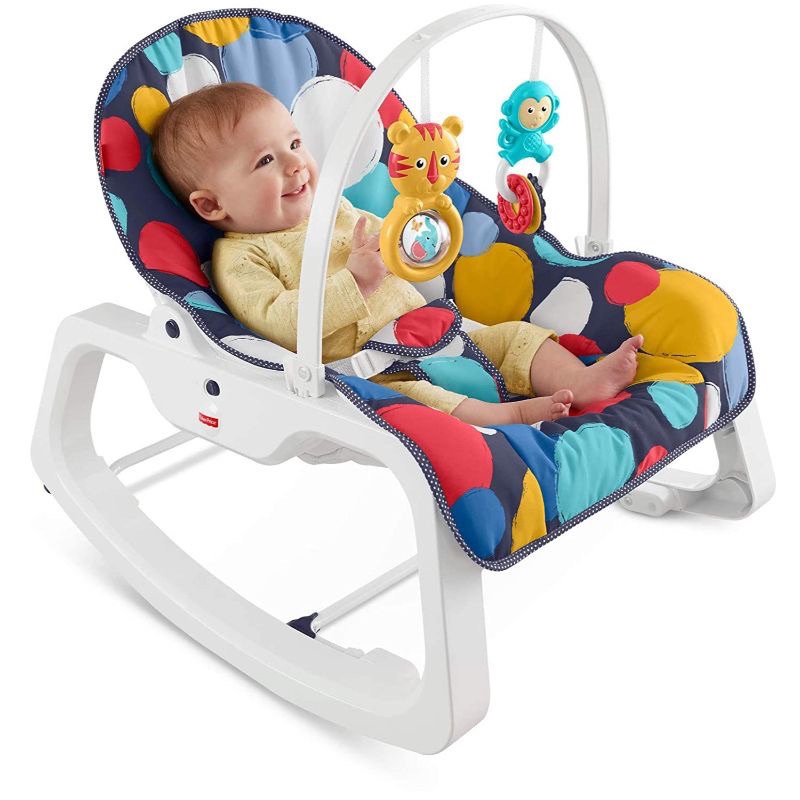 Ready Stock Fisher Price Infant-to-Toddler Rocker Bubble Up Design ...
