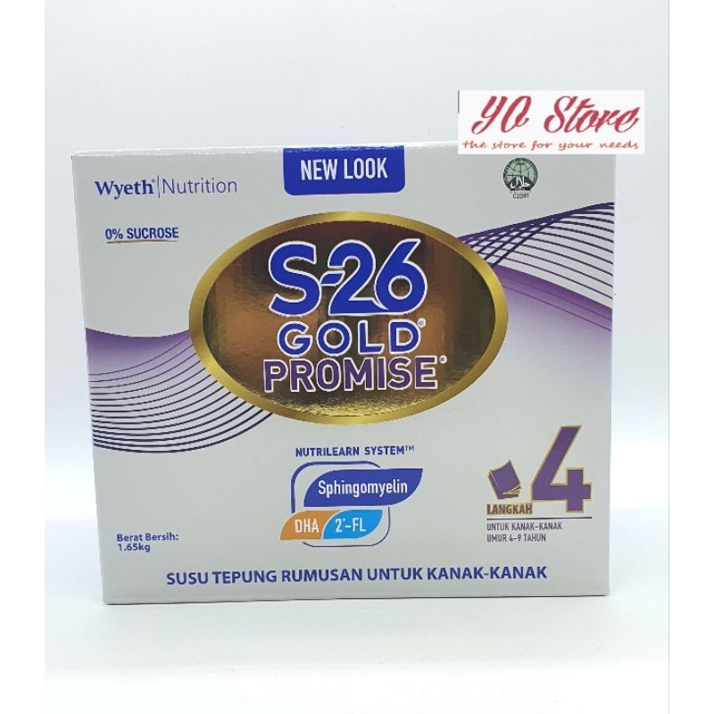 Wyeth S26 Gold Promise Step 4 (4 years & above) 1.65kg | Shopee Malaysia