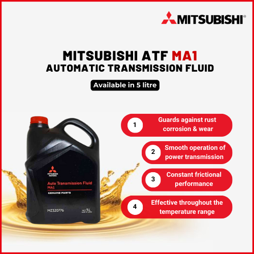 Mitsubishi ATF MA1 (5L) Minyak Gearbox MA1 | Shopee Malaysia
