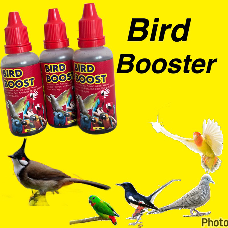 Bird Boost Multivitamins 40ml, Amino acids, Water Soluble for All kinds