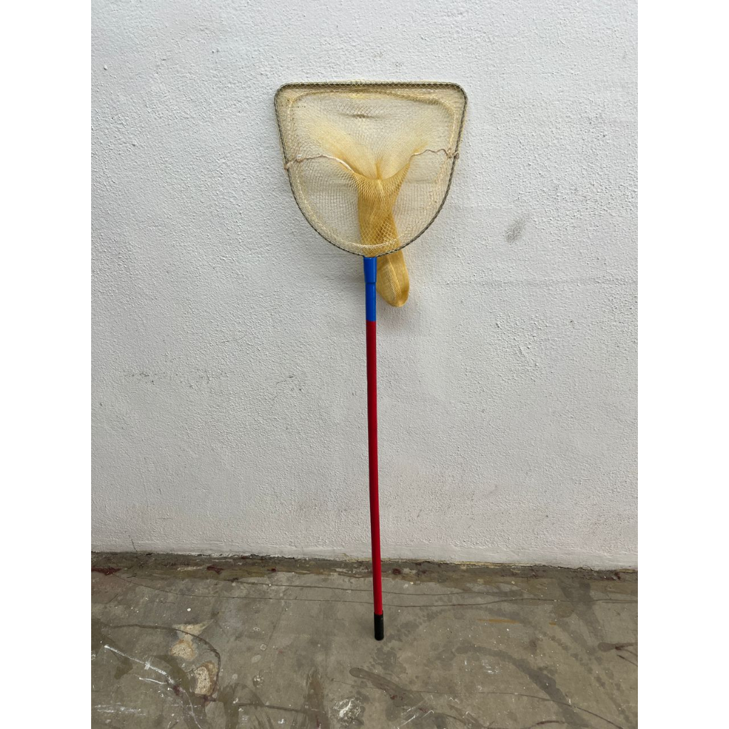Nylon Landing Net wooden handle Tangguk Ikan Kayu (D shape & Square ...