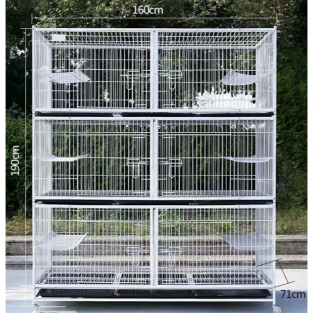 BIG SIZE CAT BREEDING CAGE SANGKAR KUCING BESAR MURAH 160 x72 x 195 cm