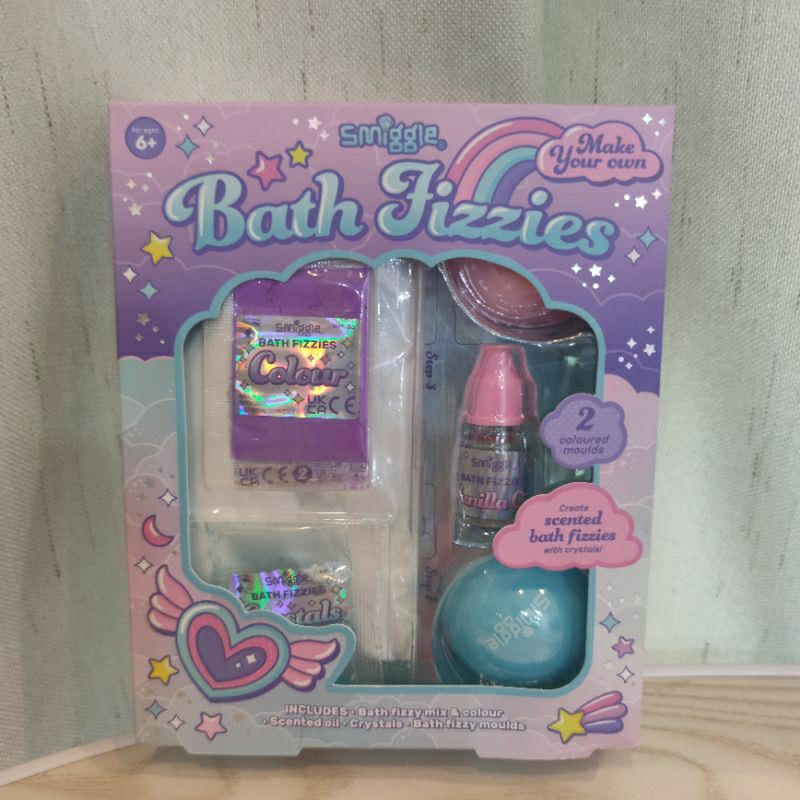 smiggle Diy Bath Fizzies Kit Shopee Malaysia