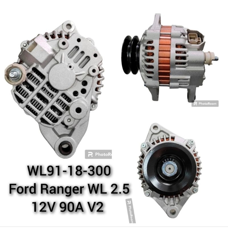 [WL91-18-300] ALTERNATOR Ford Ranger WL 12V 90A V2 | Shopee Malaysia